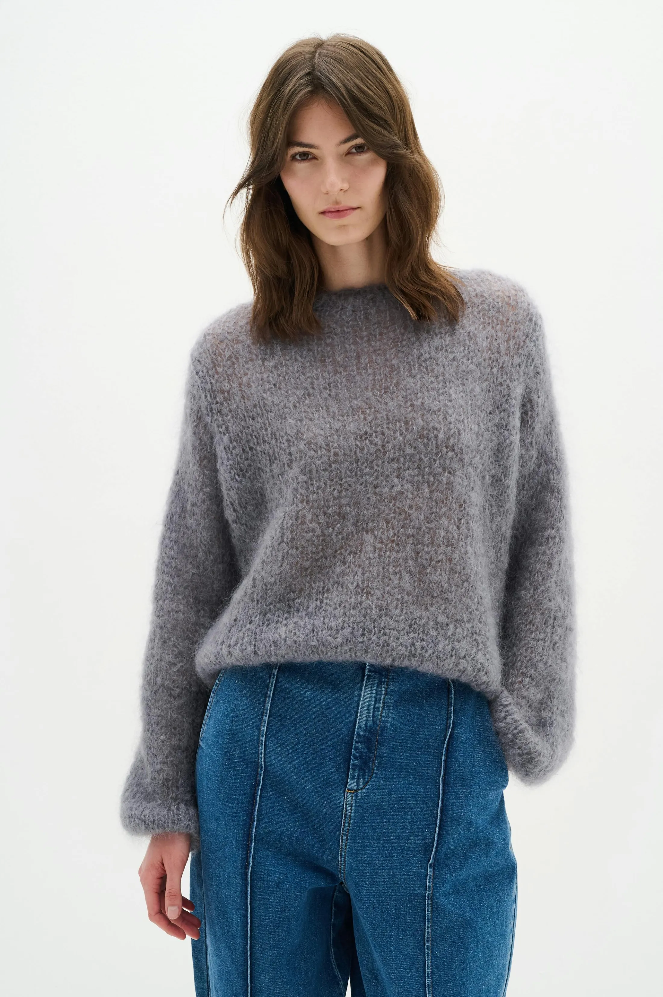 InWear JetraIW Mohair Pullover GraniteMelange Shop