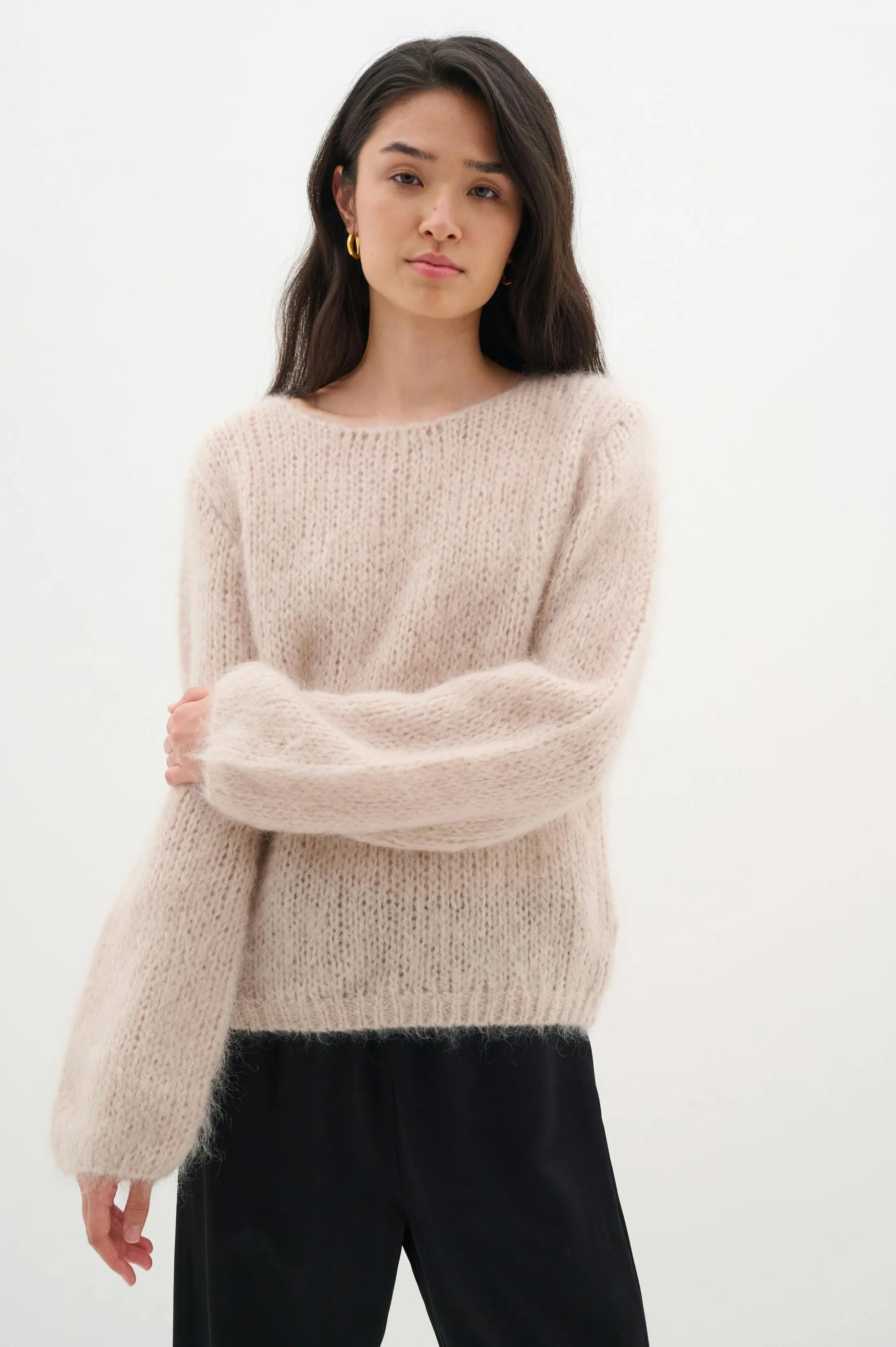 InWear JetraIW Mohair Pullover Haze Hot