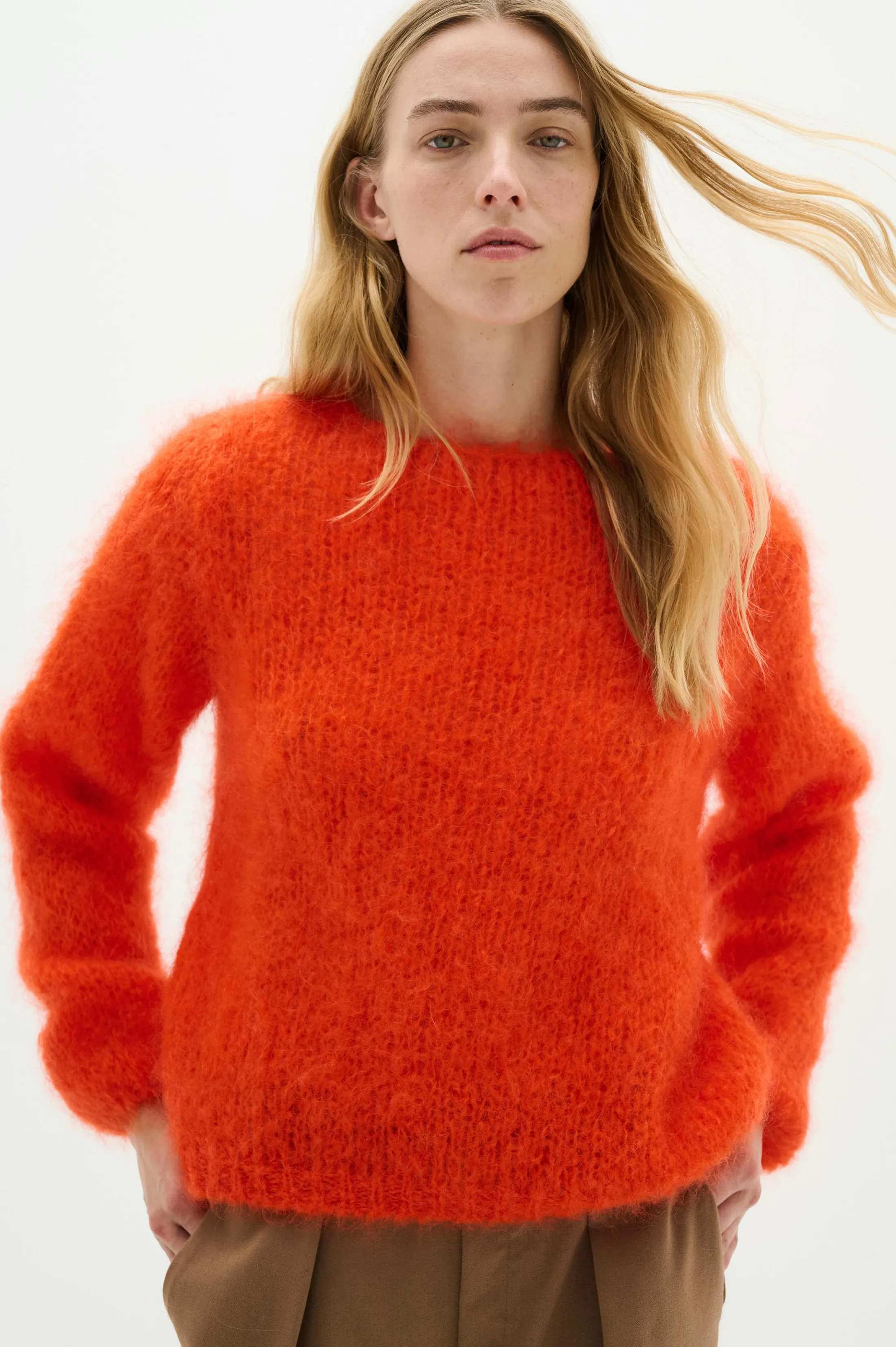 InWear JetraIW Mohair Pullover DeepOrange Discount