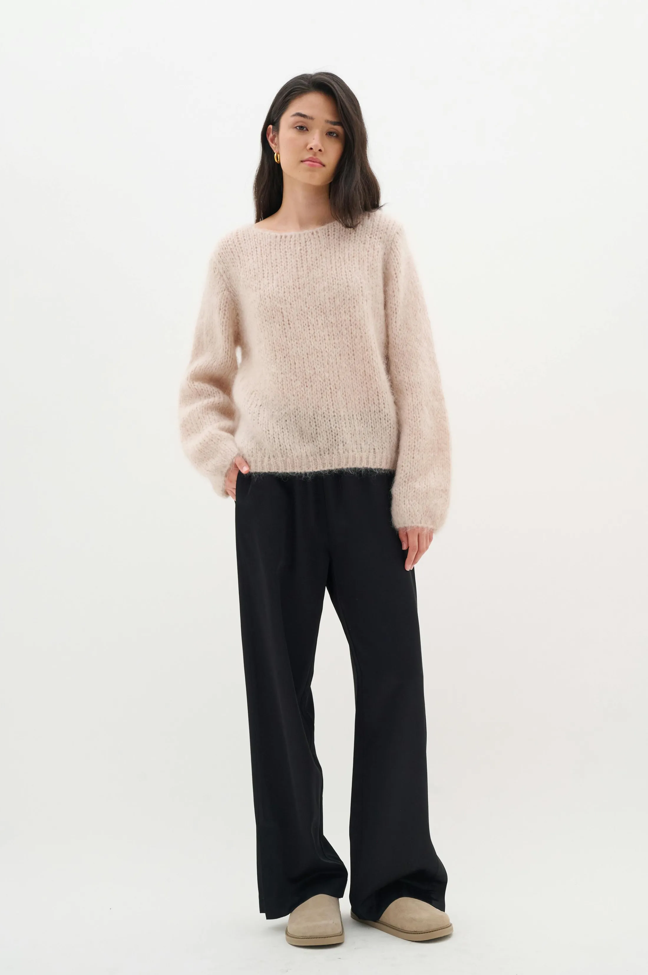 InWear JetraIW Mohair Pullover Haze Hot