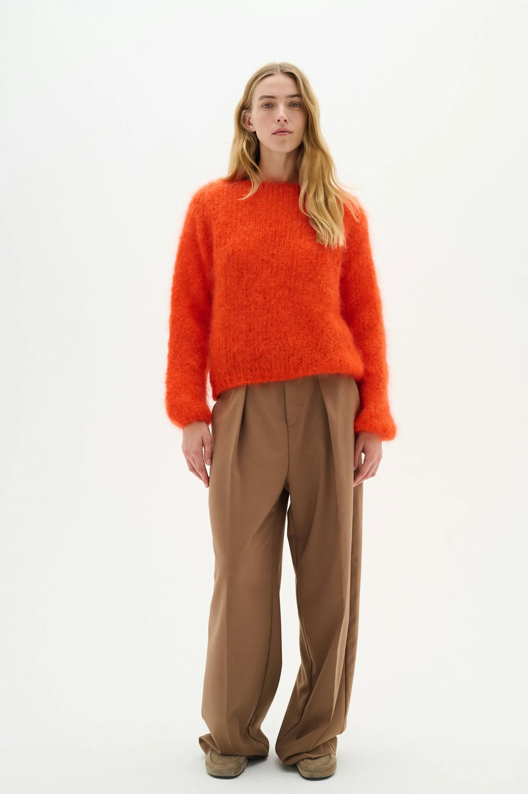 InWear JetraIW Mohair Pullover DeepOrange Discount