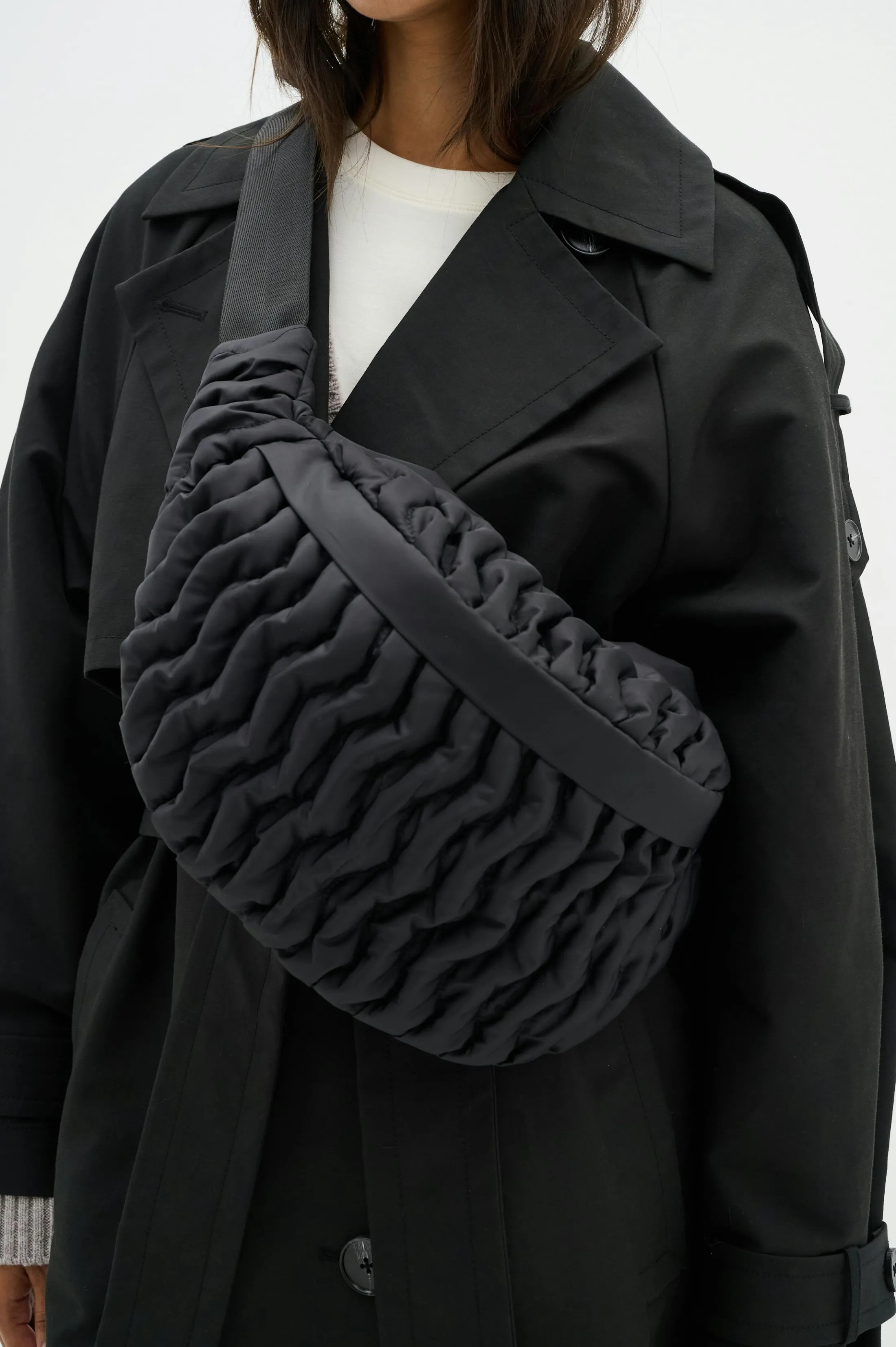 InWear RasidanIW Wavy Bumbag Black Shop